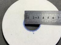 Đá trắng mài kềm mini 125mm