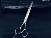 Kéo cắt cong Grooming Jukomi K113 tay trái 7.0inch