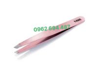 Kềm Nghĩa N.404 (màu) - Nhíp Nhổ Lông Mày Đầu Ngang 3 Màu Inox 