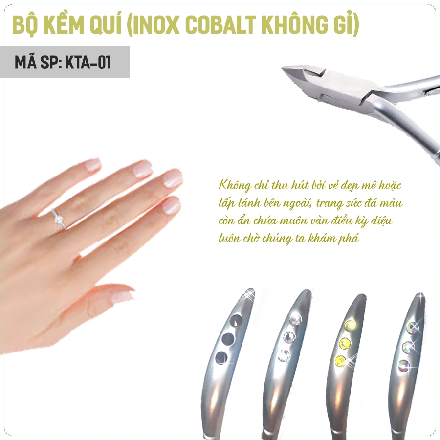 Kềm cắt da KTA-01 - Kềm phong thủy mệnh kim