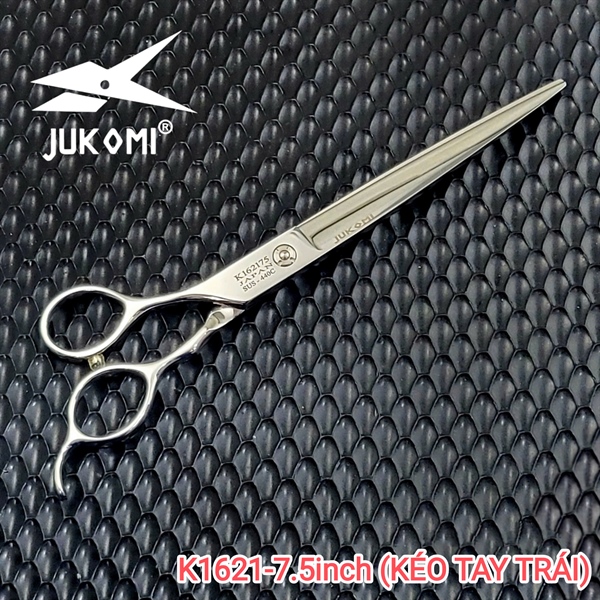 Kéo cắt thẳng Grooming Jukomi K162 tay trái 7.5inches