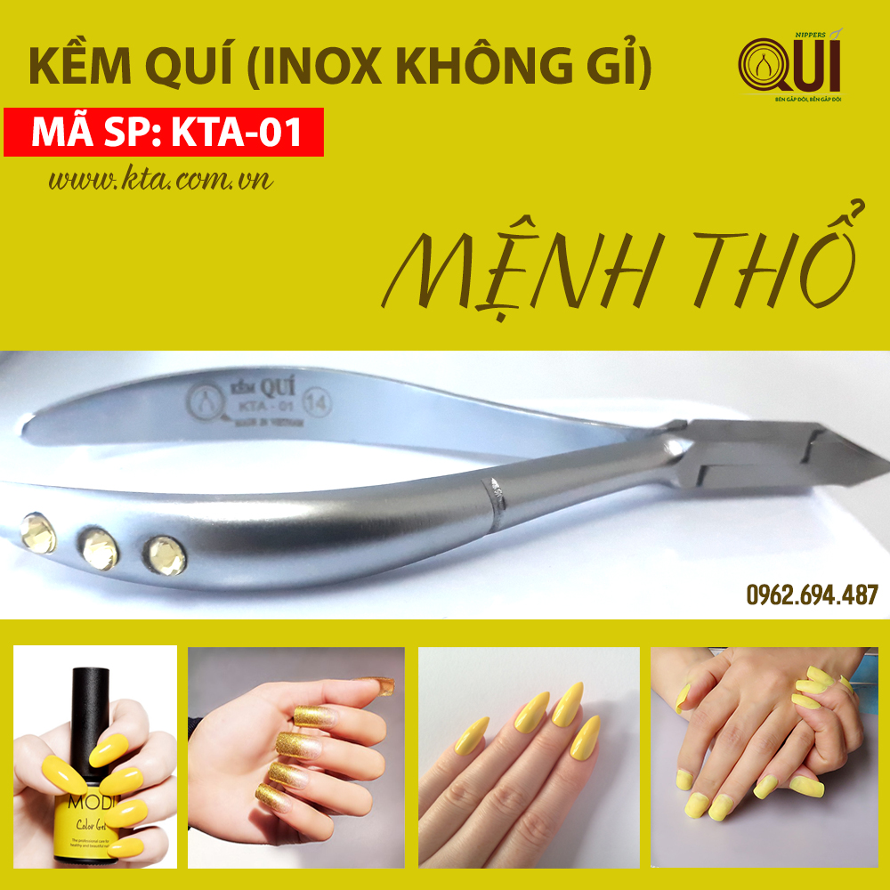 Kềm cắt da KTA-01 - Kềm phong thủy mệnh thổ