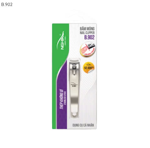 Kềm Nghĩa B.902 - Bấm Móng Tay Đầu Cong