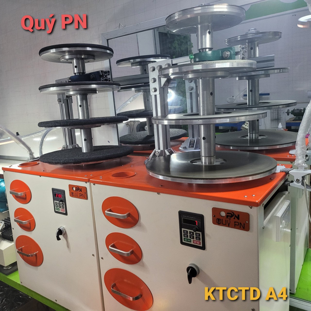 Bộ máy mài tông kéo công nghệ cao